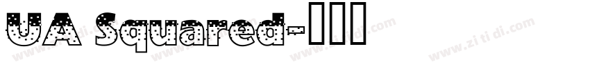 UA Squared字体转换